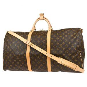 Louis Vuitton Monogram Keepall Bandouliere 60 Duffle Bag M41412 MB0060 165569